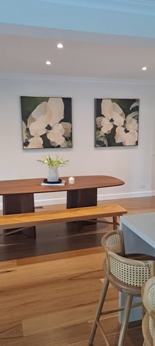 Customer photo review of "Monteverde" Square I & II Set of 2 on Canvas