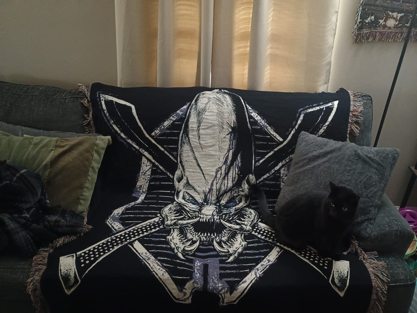 Customer photo review of Xeno Mode (Woven Blanket)