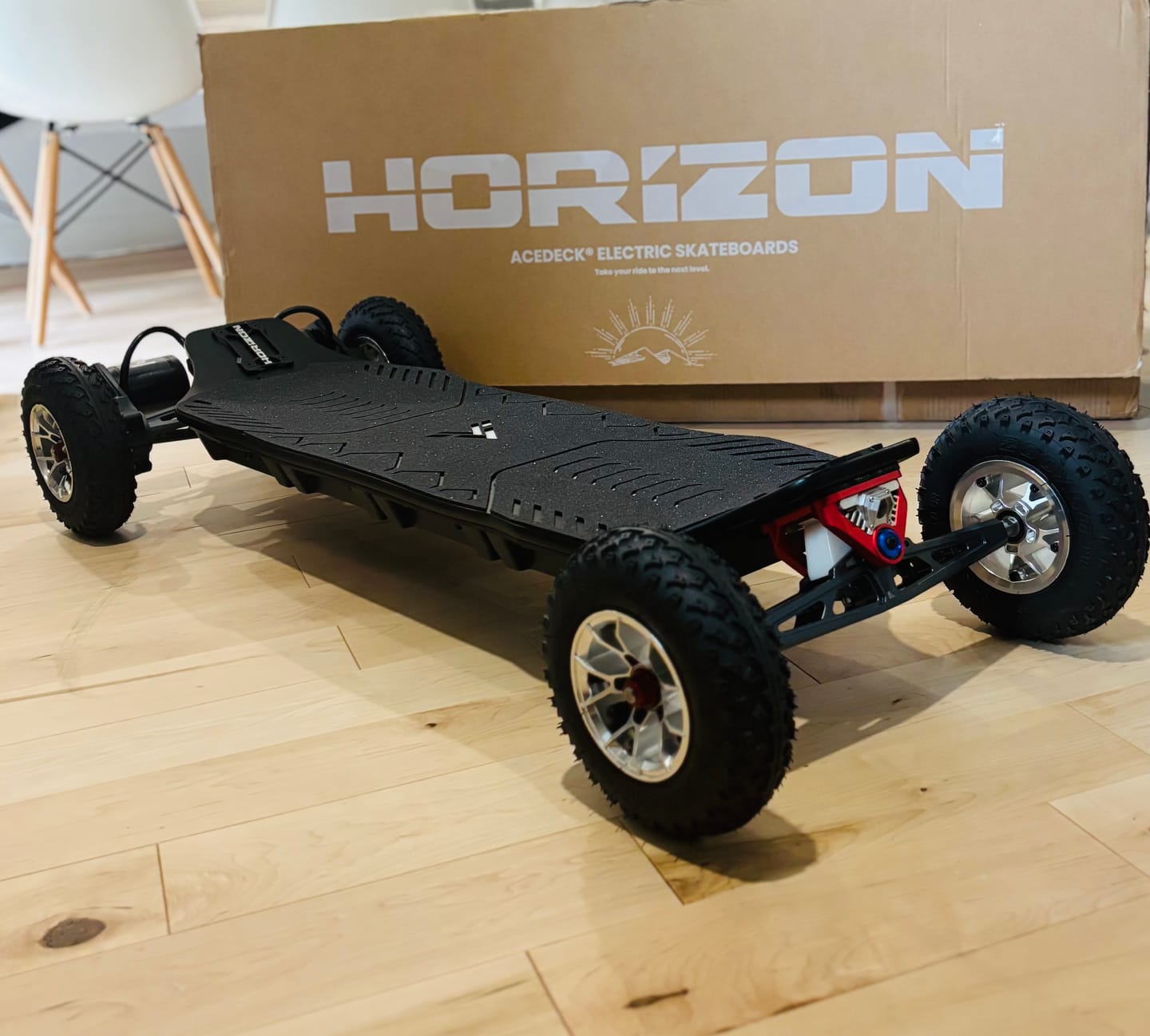 Customer photo review of Acedeck® Horizon Electric Skateboard-Flash Sale