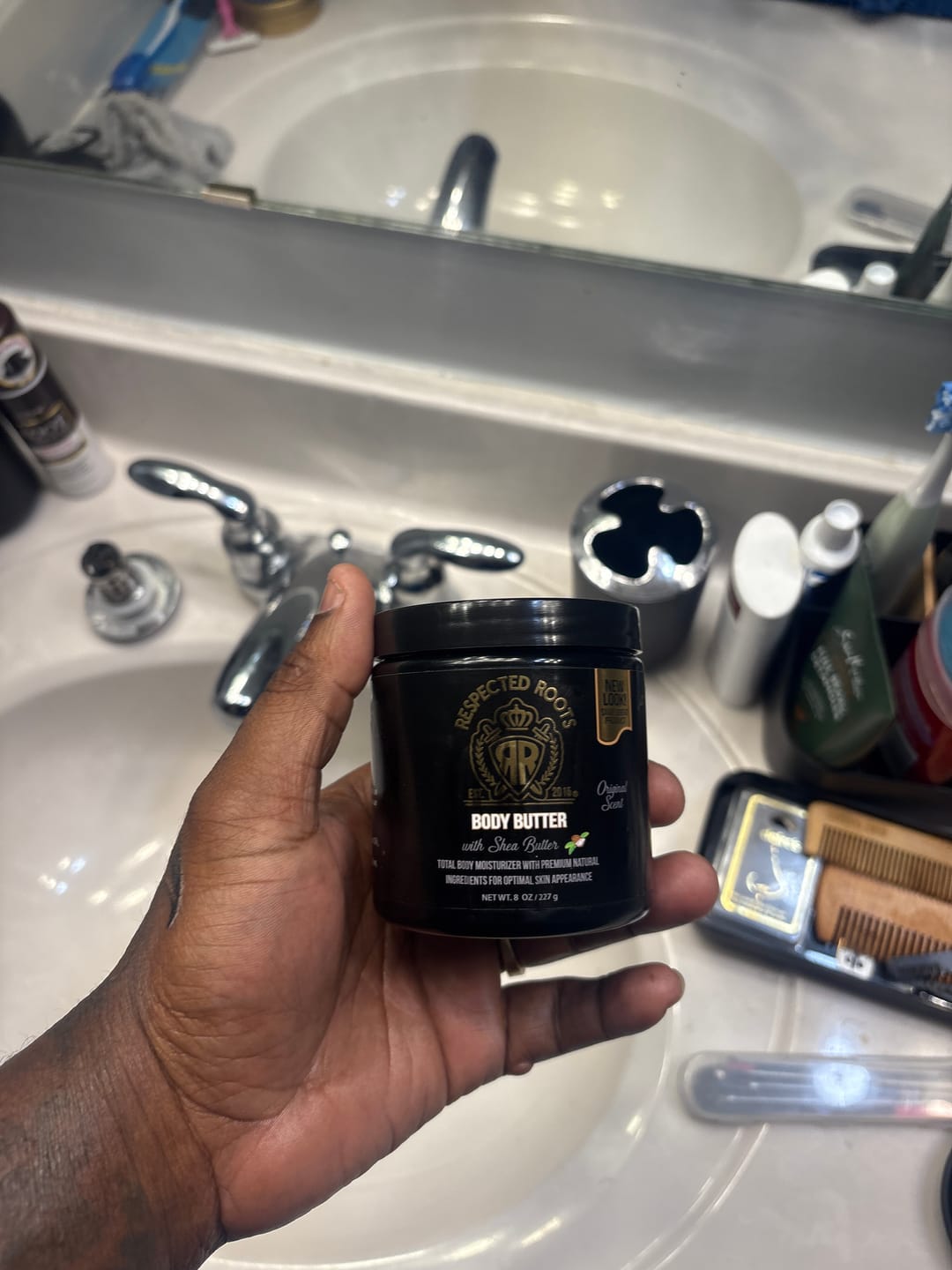 Customer photo review of Body Butter - Original Scent