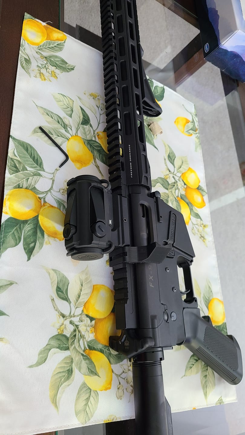 Customer photo review of FX-9 Blast Deflector V3