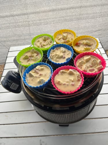 Customer photo review of Fenced Roast Rack