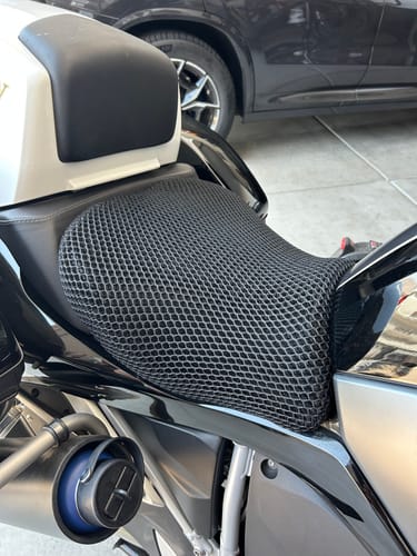 Customer photo review of Wind Rider Seat Cover