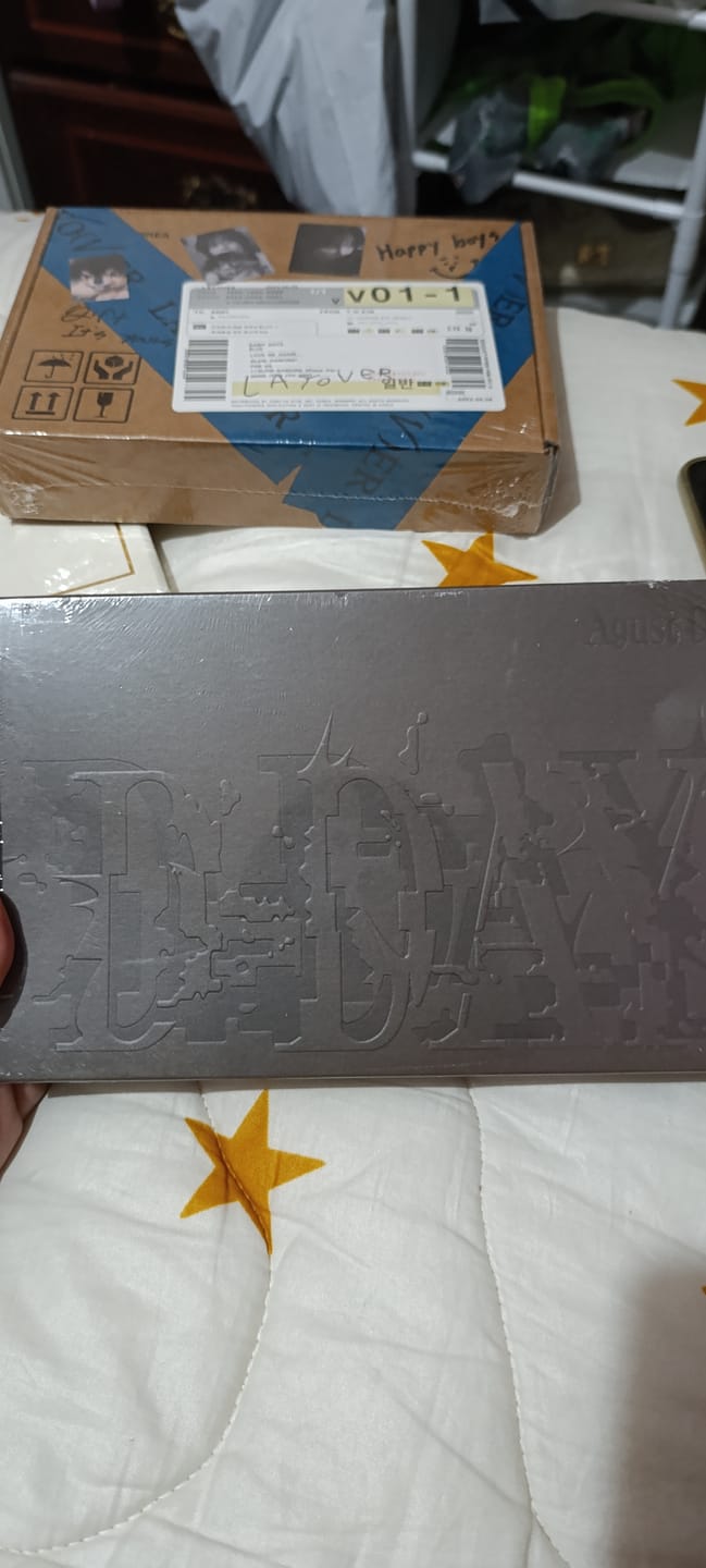 Customer photo review of BTS SUGA - D-DAY 1ST SOLO ALBUM