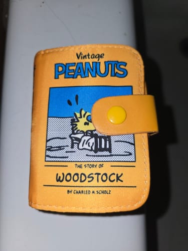 Customer photo review of Woodstock Book Cosmetic Bag