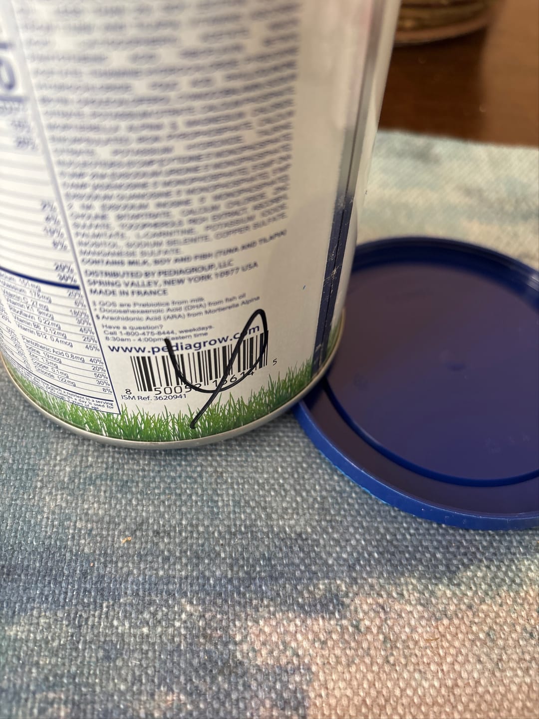 Customer photo review of Toddler Nutritional Drink (14.1 oz)