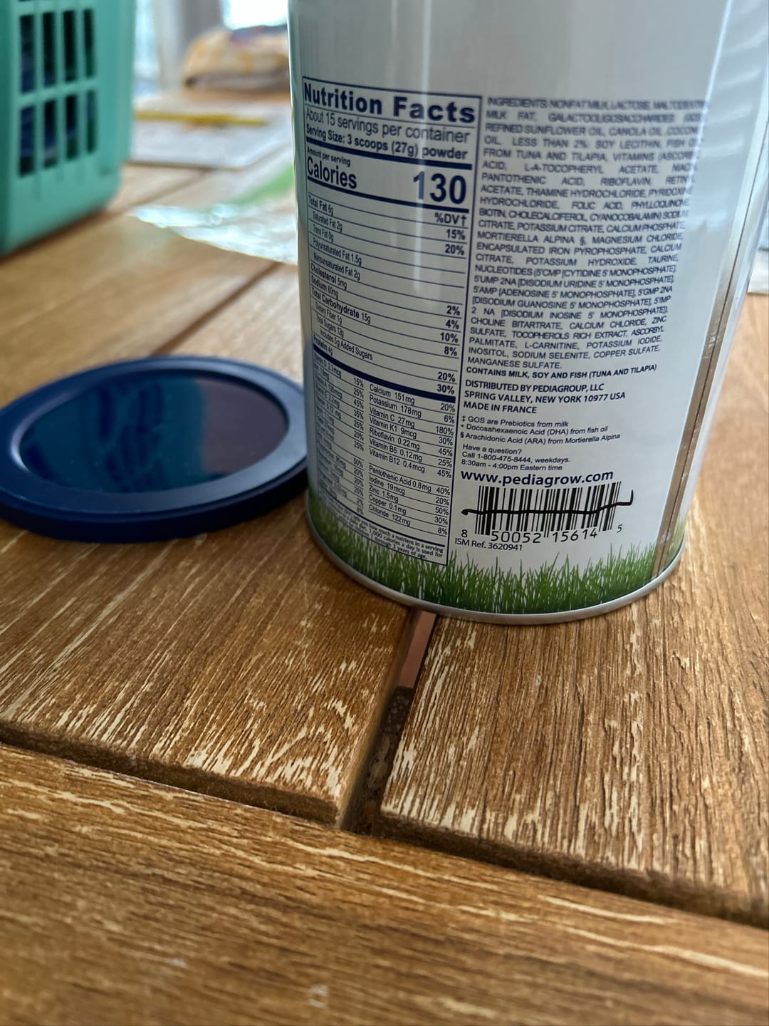 Customer photo review of Toddler Nutritional Drink (14.1 oz)