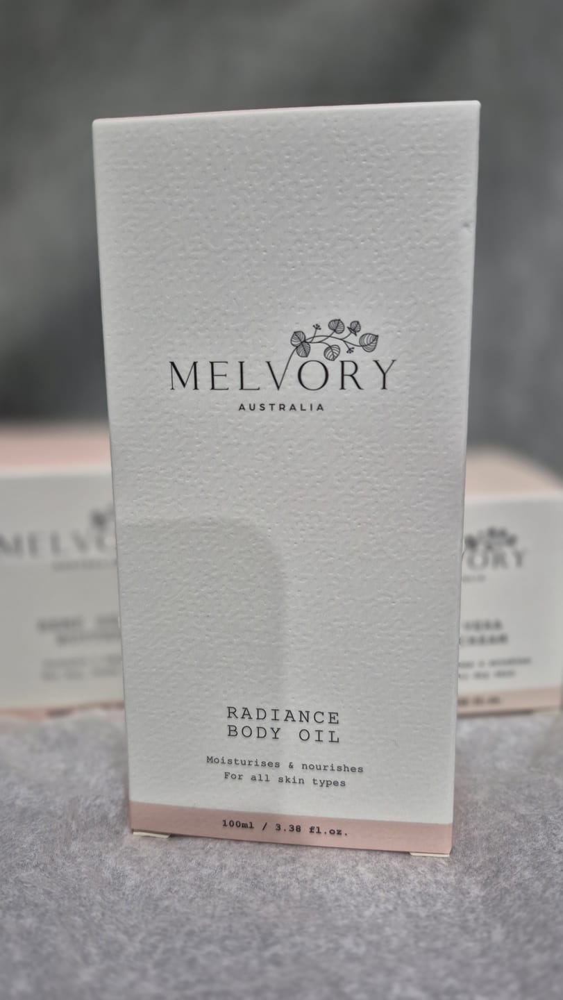 Customer photo review of Radiance Body Oil (Skin Firming)