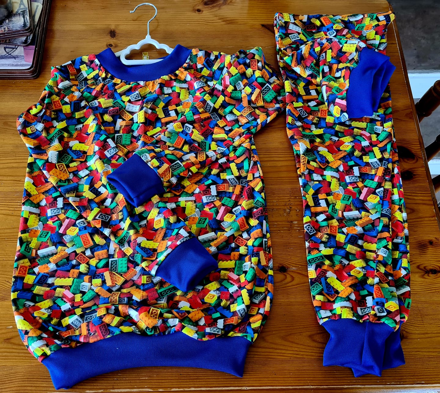 Customer photo review of Melange Cotton Jersey Fabric