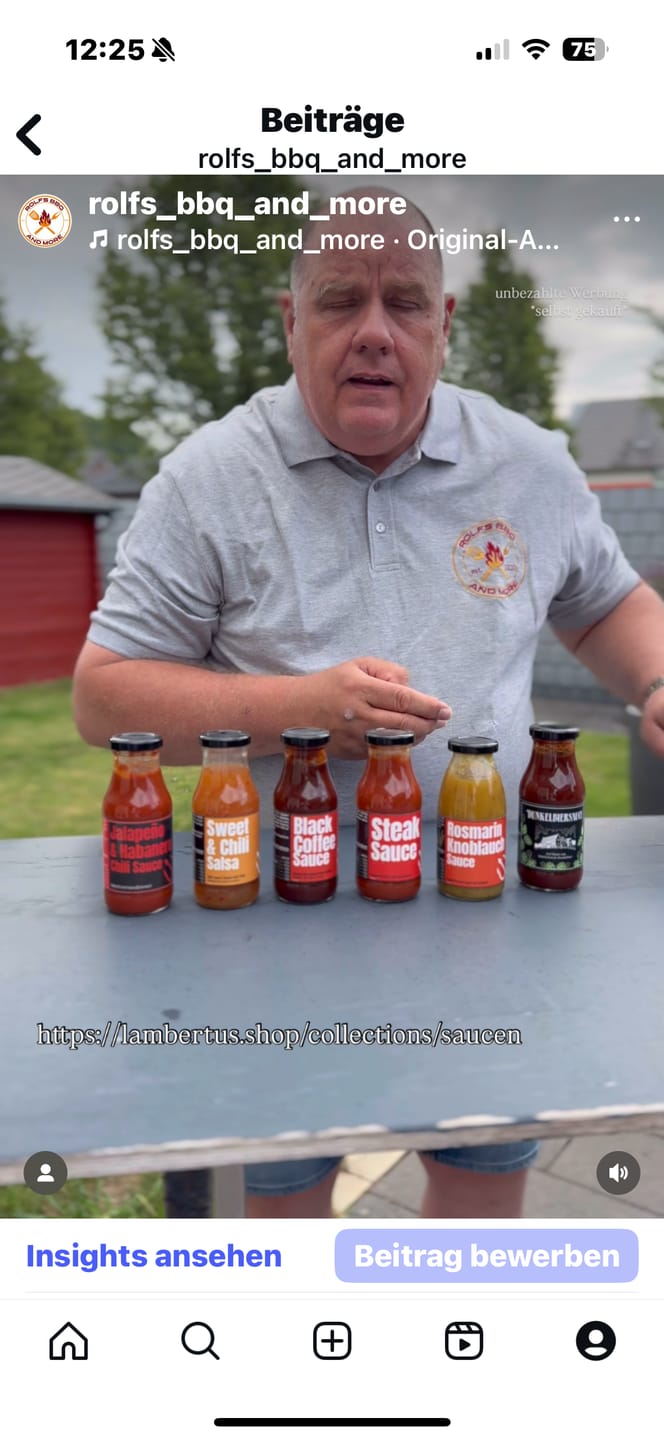 Customer photo review of Saucenprobierpaket