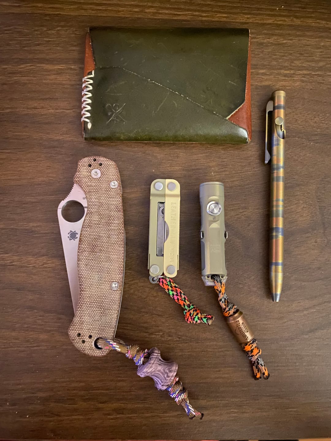 Customer photo review of Paramilitary 2 Knife Brown Micarta (3.4" Satin CRUWEAR) C81MPCW2