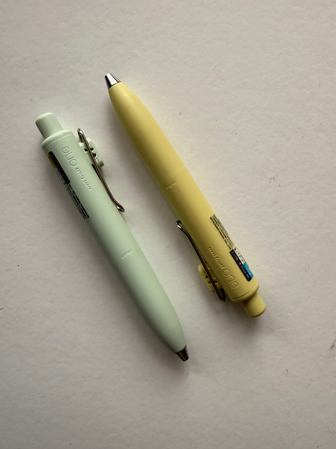 Customer photo review of Uni-ball One P - Bolígrafo Tinta Gel de Colores 0,5 mm