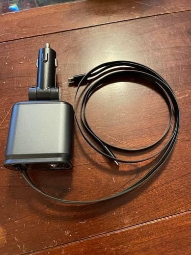 Customer photo review of Starlight Retractable Car Charger