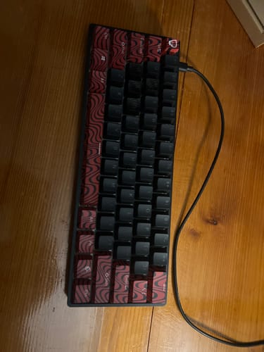 Customer photo review of Pewdiepie A1 Wireless Keyboard Aluminum Case