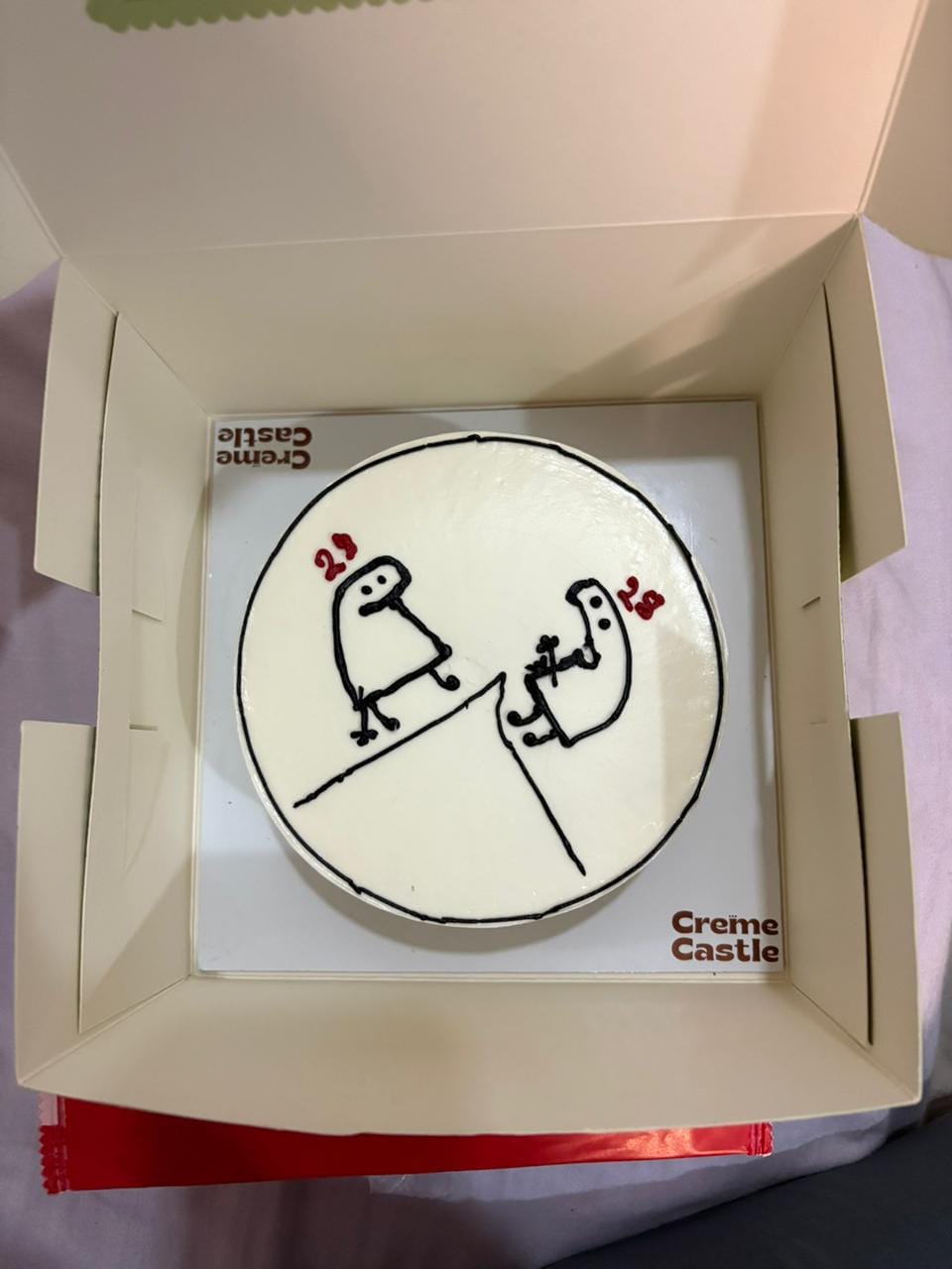 Customer photo review of Bye Bye Meme Cake