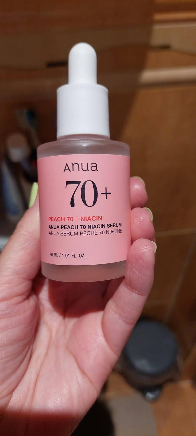 Customer photo review of Serums ar persiku gludai un mirdzošai ādai Anua Peach 70 Niacin Serum
