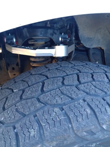 Customer photo review of 2004-2020 Ford F150 Forged Aluminum Front Upper Control Arms For 2"-4" Lifted Ford