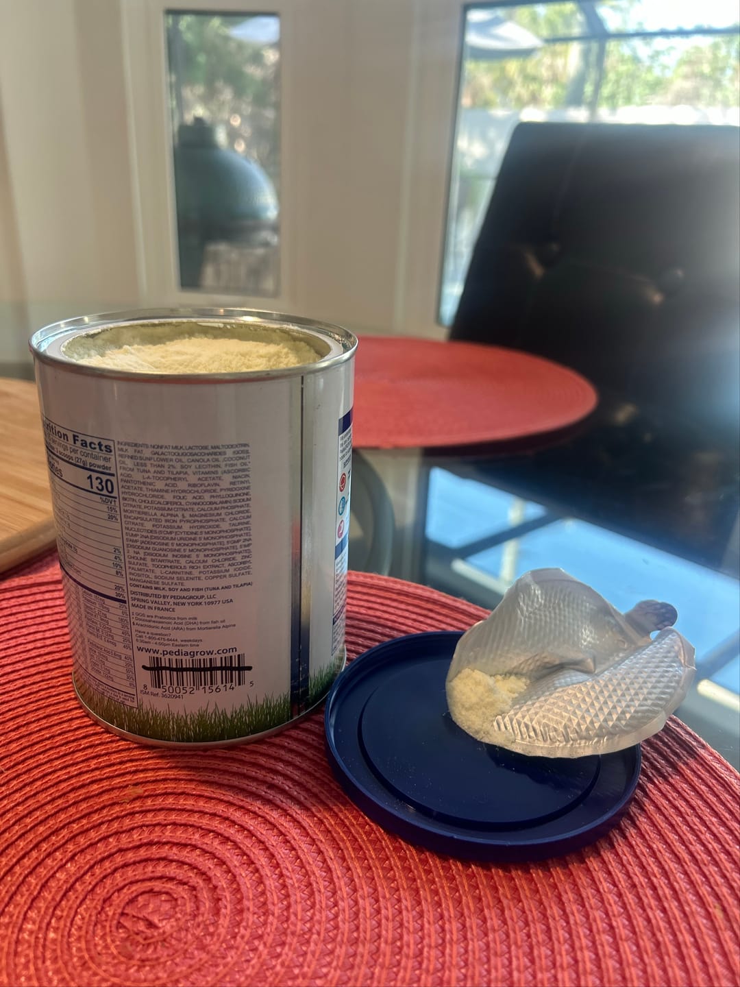 Customer photo review of Toddler Nutritional Drink (14.1 oz)