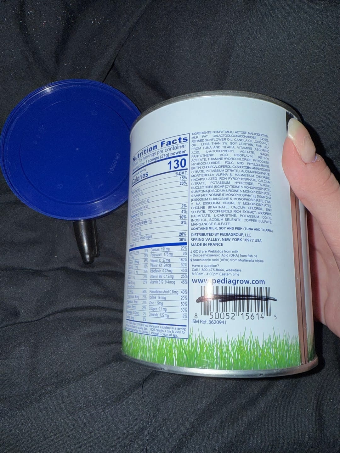 Customer photo review of Toddler Nutritional Drink (14.1 oz)