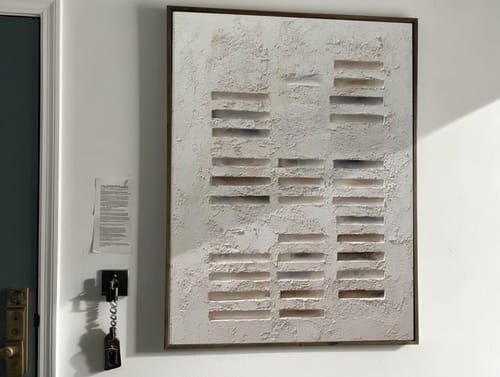 Customer review photo for Plaster Art Texture Painting #SG410