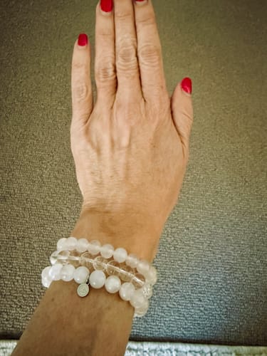 Customer photo review of Moonstone Bracelet Mini