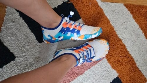 Customer photo review of Chaussures Barefoot Flexibles