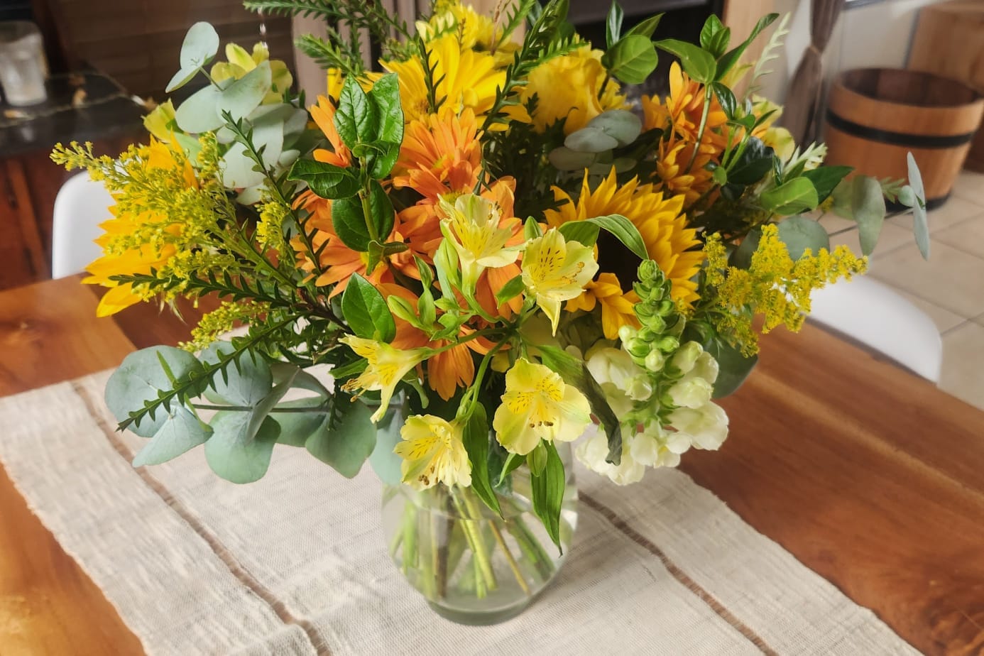 Customer photo review of Happy Flower Bunch