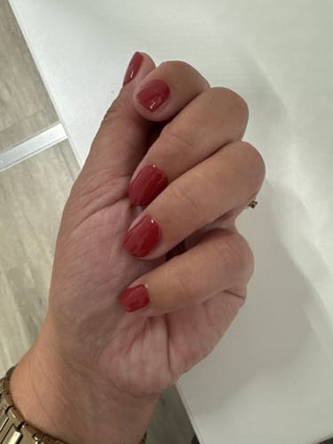 Kundenbewertung mit Foto zu UV Gel: Burning Lava