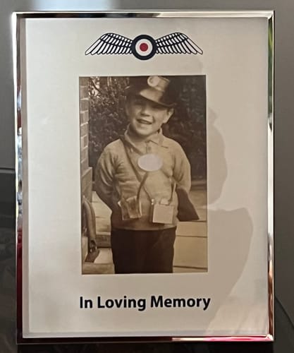 Angie review of RAFA In Loving Memory Silver Photo Frame image 1 out of 1