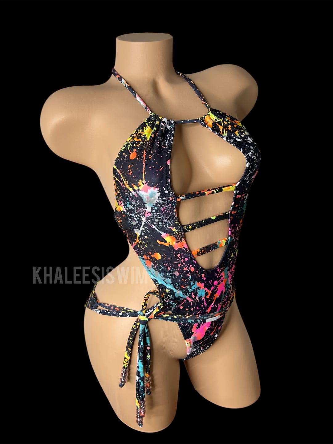 Customer photo review of Сolor Splash Rainbow Nylon Spandex