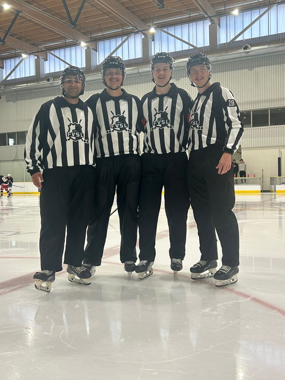 Customer photo review of ZP-PRO HOCKEY REFEREE PADDED PANTS