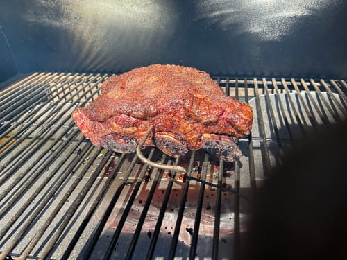 Customer photo review of Buy Bone-In Short Ribs, get FREE Meat Church Holy Cow Seasoning!