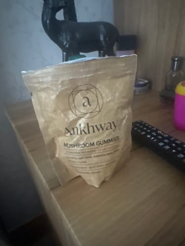 Customer photo review of Mushroom Gummies