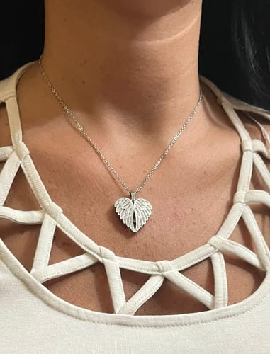 Customer photo review of Collana Angelo mio l'originale ✦ Incidi il nome del tuo Angelo