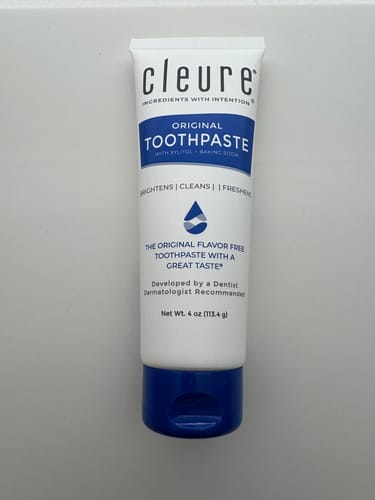 Customer photo review of Toothpaste - Original Without Flavor 4oz
