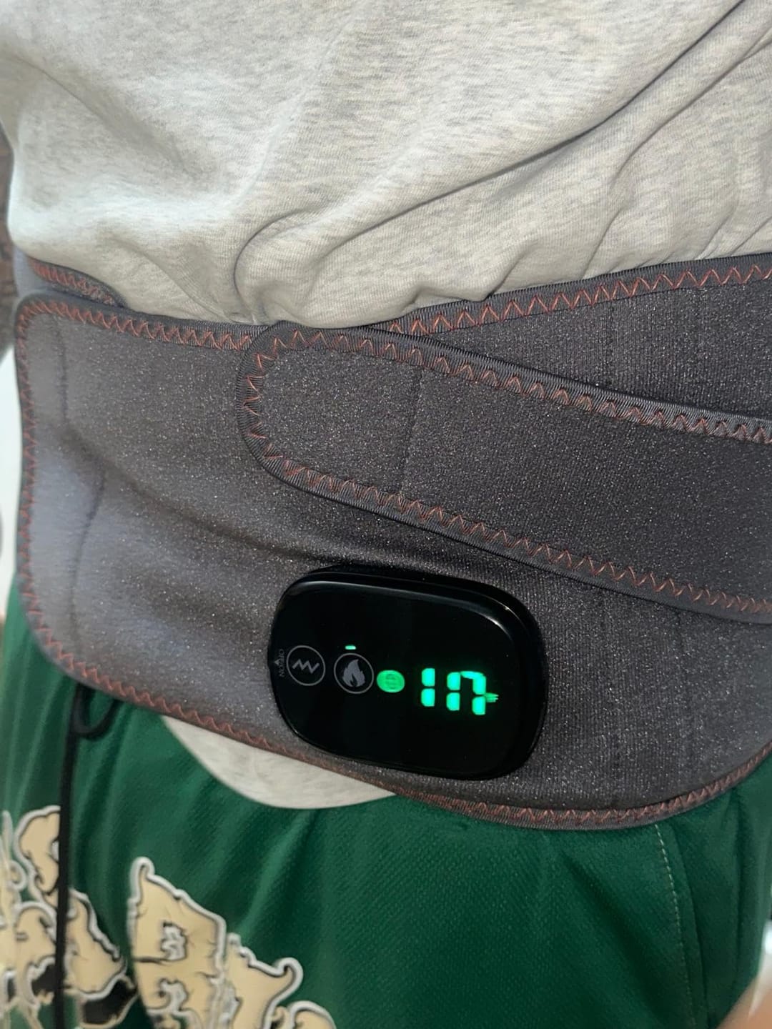 Customer photo review of HeatBoost™ Red Light Lumbar Belt