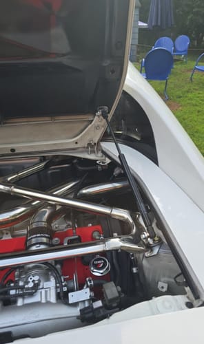 Customer photo review of Engine Lid Gas Strut Kit