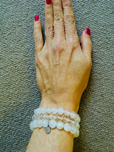 Customer photo review of Moonstone Bracelet Mini
