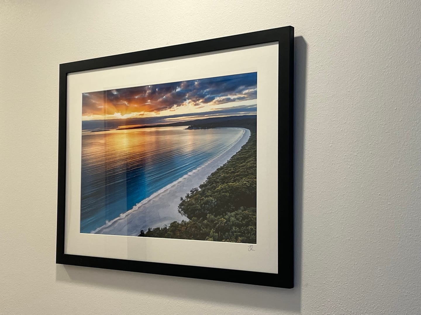 Customer photo review of Hyams Beach Sunrise