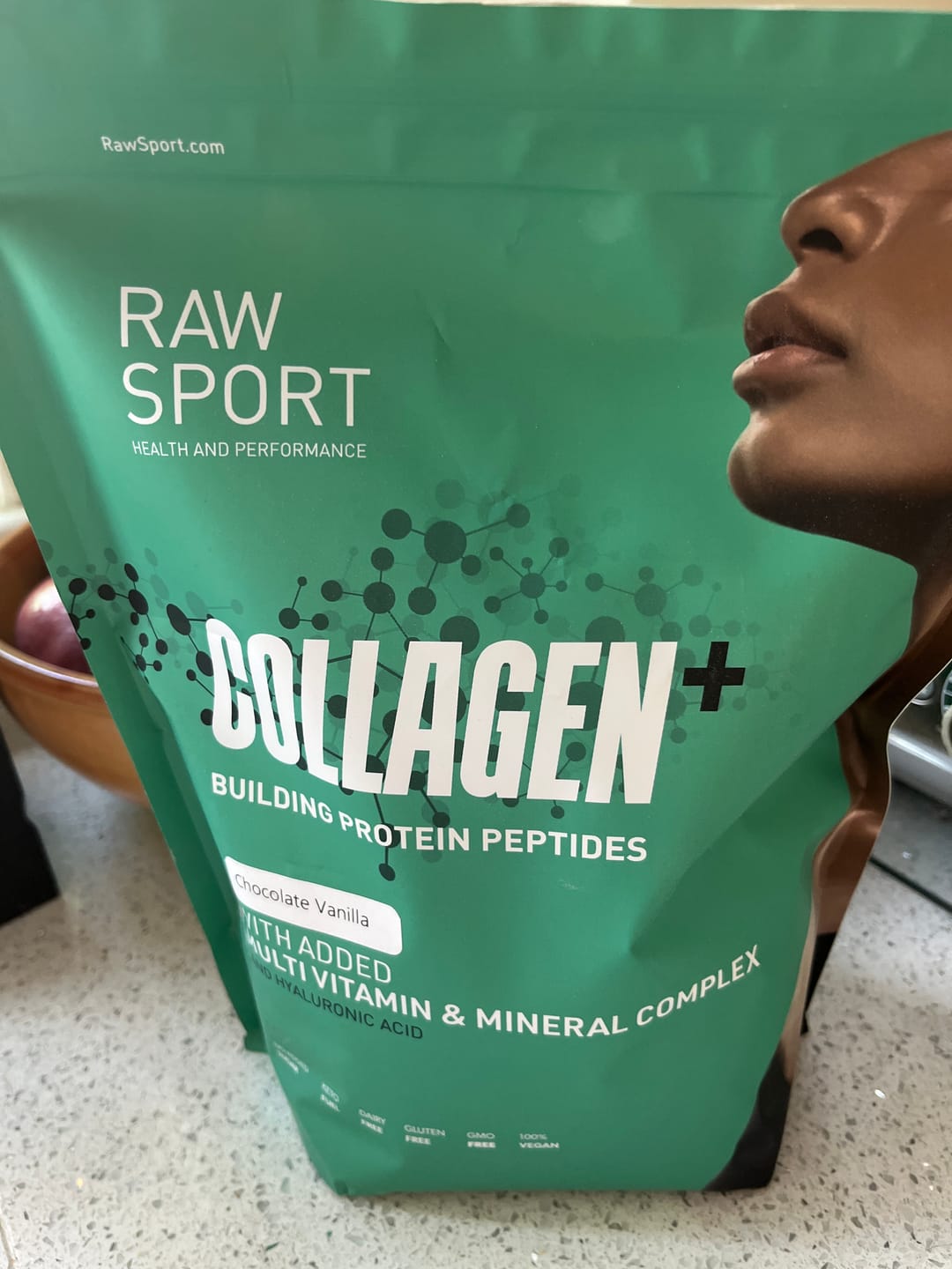 Customer photo review of Collagen Peptide Protein Powder