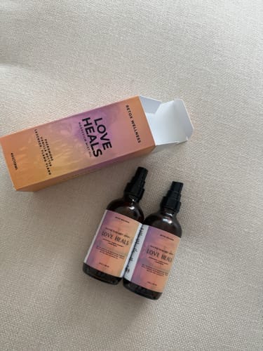 Customer photo review of Love Heals 4 in 1 Magnesium Spray - Flash Sale!