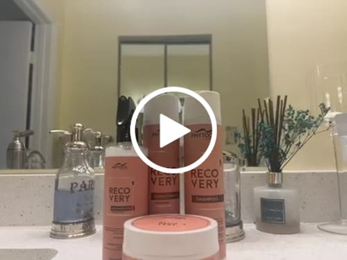 Customer video review of Recovery Conditioner