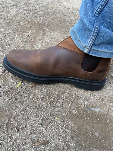 Customer photo review of Botín Original 2.0 Café Rústico Hombre