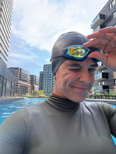 Customer photo review of Luna Long Sleeve Swimwear