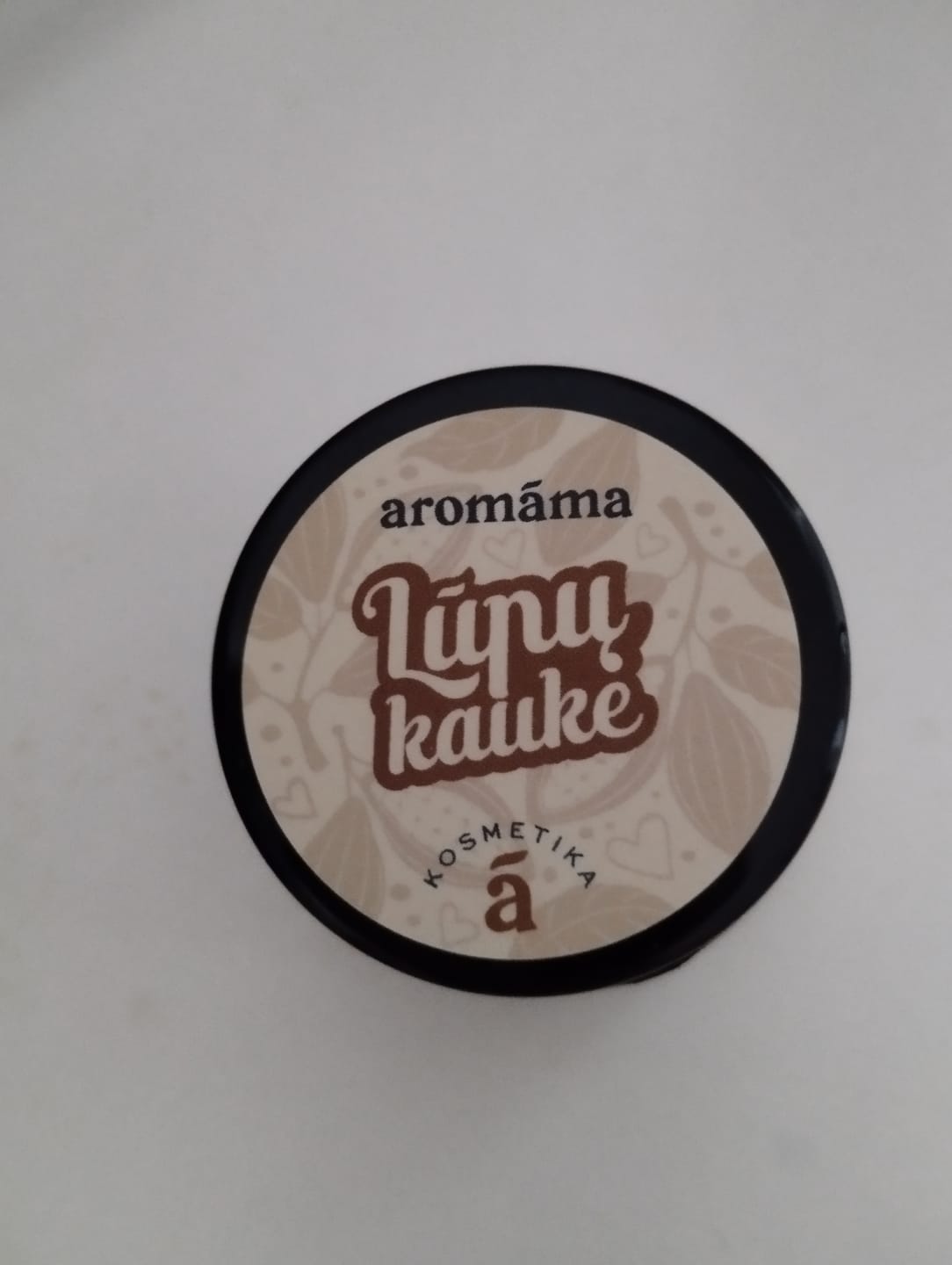 Customer photo review of Naktinė lūpų kaukė