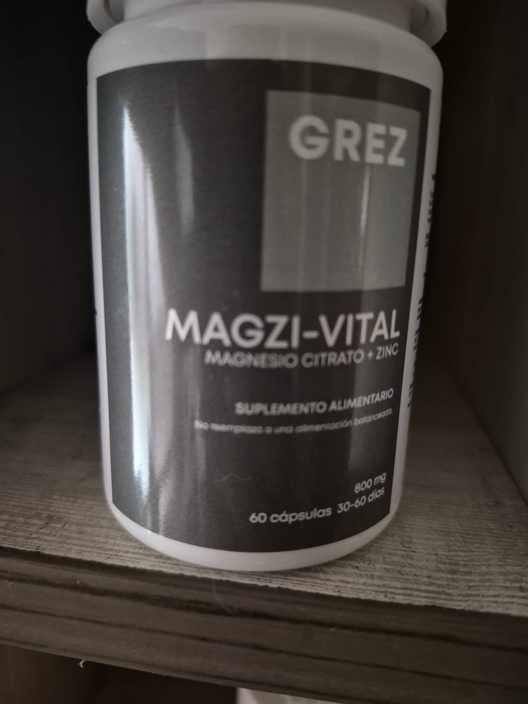 Customer photo review of MAGZI-VITAL - 800mg magnesio citrato + zinc