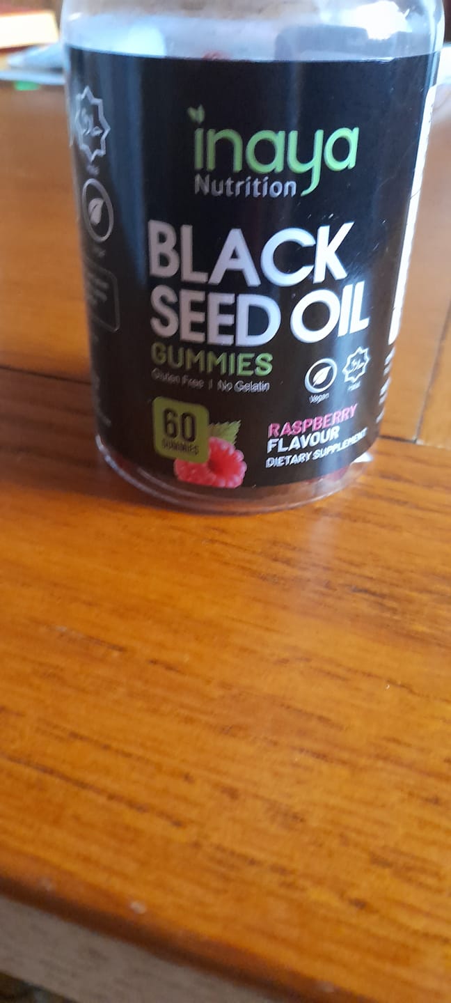 Customer photo review of Black Seed Oil Gummies (Raspberry)