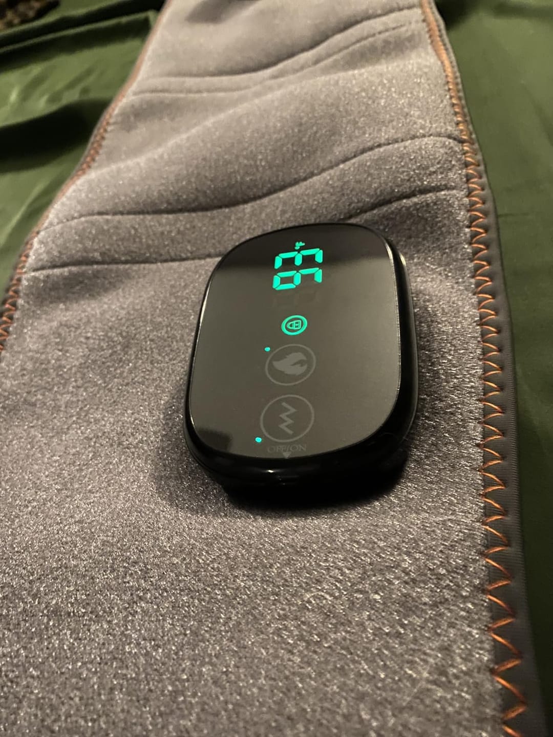 Customer photo review of HeatBoost™ Red Light Lumbar Belt