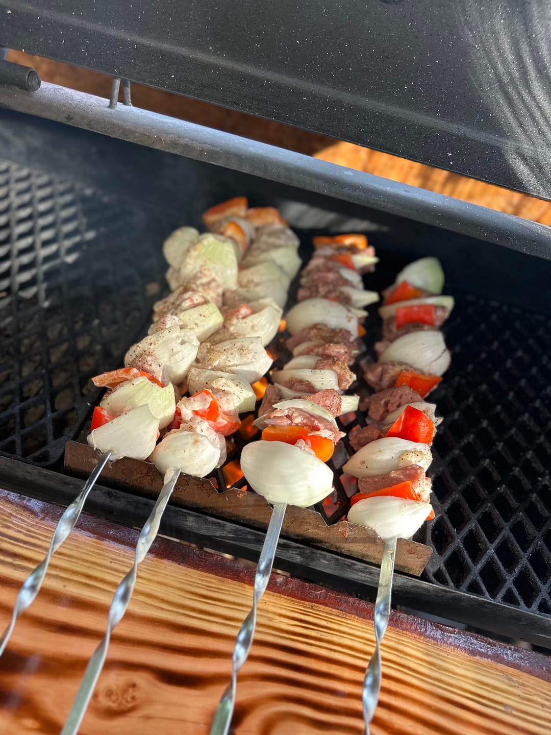 Customer photo review of Lamm-Schaschlik-Original – zart mariniert aus der Lammkeule | mySchaschlik