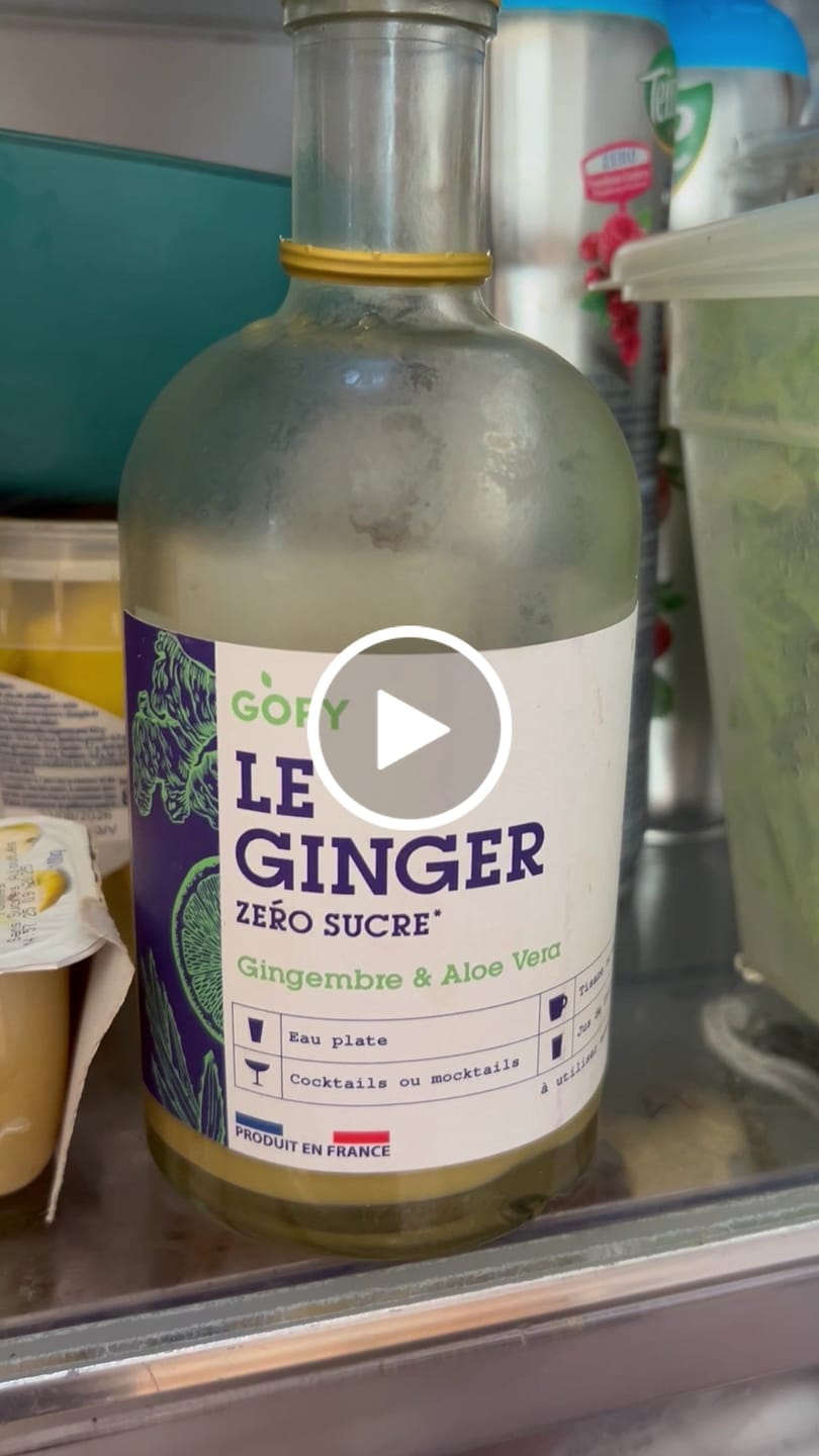 Customer video review of Le Ginger Zéro Sucre Aloe Vera BIO